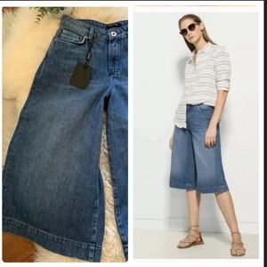 NWT Massimo Dutti Women’s Denim Culottes Gouchos